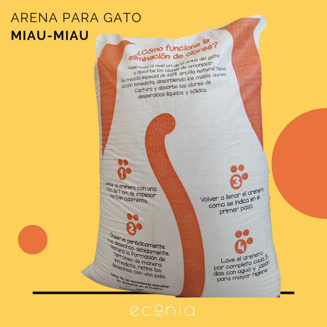Arena para Gato – Miau Miau – venta granel