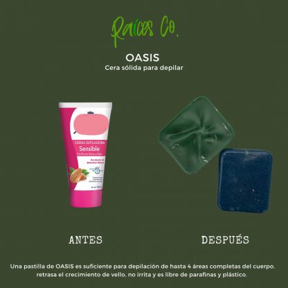 OASIS – Cera sólida para depilar