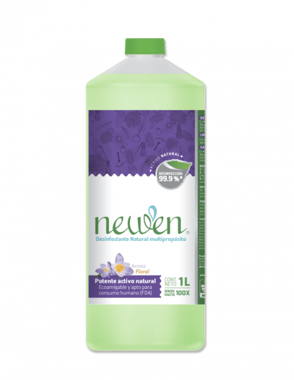 Newen Desinfectante Natural Multipropósito con fragancia floral – 1 Litro