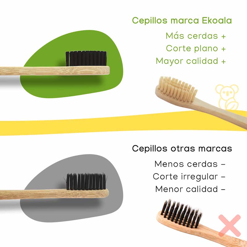 Cepillo dental de Bambú